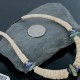 Certified Authentic Navajo .925 Sterling Silver Graduated Melon Shell and Lapis Turquoise Native American Necklace 15632-73 Certified Authentic Navajo .925 Sterling Silver Graduated Melon Shell and Lapis Turquoise Native American Necklace 15632-73