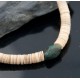 Certified Authentic Navajo .925 Sterling Silver Graduated Melon Shell and Natural Turquoise Native American Necklace 390603321279