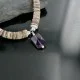 Navajo .925 Sterling Silver Graduated Melon Shell and Turquoise Amethyst Native American Necklace 370964169954 Navajo .925 Sterling Silver Graduated Melon Shell and Turquoise Amethyst Native American Necklace 370964169954