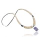Certified Authentic Navajo .925 Sterling Silver Graduated Melon Shell and Turquoise Amethyst Native American Necklace 390725874649