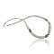 Certified Authentic Navajo .925 Sterling Silver Graduated Melon Shell and Turquoise Native American Necklace 15151-12