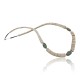 Certified Authentic Navajo .925 Sterling Silver Graduated Melon Shell and Turquoise Native American Necklace 15151-12