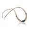 Certified Authentic Navajo .925 Sterling Silver Graduated Melon Shell and Turquoise Native American Necklace 15554-19