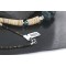 Certified Authentic Navajo .925 Sterling Silver Graduated Melon Shell and Turquoise Native American Necklace 15554-36