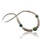 Certified Authentic Navajo .925 Sterling Silver Graduated Melon Shell and Turquoise Native American Necklace 15778-25