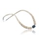 Certified Authentic Navajo .925 Sterling Silver Graduated Melon Shell and Turquoise Native American Necklace 18108-72