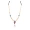 Certified Authentic Navajo .925 Sterling Silver Graduated Melon Shell and Turquoise Native American Necklace 371024277295