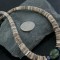 Certified Authentic Navajo .925 Sterling Silver Graduated Melon Shell and Turquoise Native American Necklace 390677333160