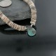 Certified Authentic Navajo .925 Sterling Silver Graduated Melon Shell and Turquoise Native American Necklace 390679301486 Certified Authentic Navajo .925 Sterling Silver Graduated Melon Shell and Turquoise Native American Necklace 390679301486