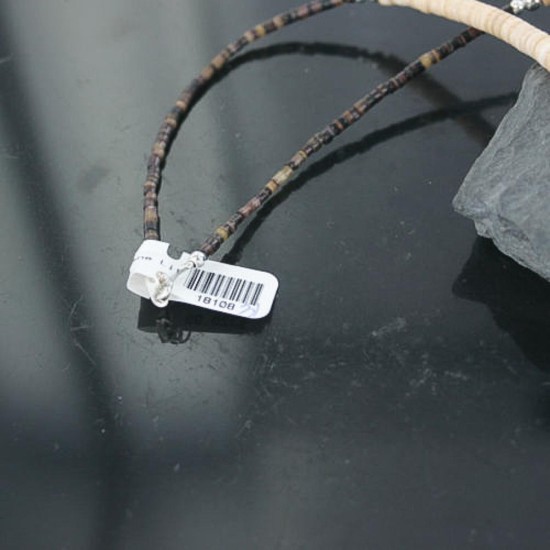 Certified Authentic Navajo .925 Sterling Silver Graduated Melon Shell Native American Necklace 390682181724 Certified Authentic Navajo .925 Sterling Silver Graduated Melon Shell Native American Necklace 390682181724