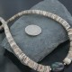 Certified Authentic Navajo .925 Sterling Silver Graduated Spiny and Turquoise Native American Necklace 15151-17