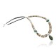 Certified Authentic Navajo .925 Sterling Silver Graduated Spiny and Turquoise Native American Necklace 15213-2