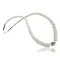 Navajo .925 Sterling Silver Graduated Spiny and Turquoise Native American Necklace 15213-23