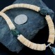 Certified Authentic Navajo .925 Sterling Silver Graduated Spiny and Turquoise Native American Necklace 18101-19