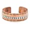 Navajo .925 Sterling Silver Handmade Horse Native American Pure Copper Bracelet 92005-18 Navajo .925 Sterling Silver Handmade Horse Native American Pure Copper Bracelet 92005-18