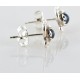 Certified Authentic Navajo .925 Sterling Silver Hematite Stud Native American Earrings 371131181916 Certified Authentic Navajo .925 Sterling Silver Hematite Stud Native American Earrings 371131181916