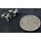 Certified Authentic Navajo .925 Sterling Silver Hematite Stud Native American Earrings 371131181916