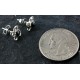 Certified Authentic Navajo .925 Sterling Silver Hematite Stud Native American Earrings 371131181916 Certified Authentic Navajo .925 Sterling Silver Hematite Stud Native American Earrings 371131181916
