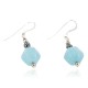 Certified Authentic Navajo .925 Sterling Silver Hooks Dangle Natural Blue Quartz Hematite Native American Earrings 18148-2 Certified Authentic Navajo .925 Sterling Silver Hooks Dangle Natural Blue Quartz Hematite Native American Earrings 18148-2
