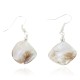 Certified Authentic Navajo .925 Sterling Silver Hooks Dangle Natural Mother of Pearl Native American Earrings 18107-4 Certified Authentic Navajo .925 Sterling Silver Hooks Dangle Natural Mother of Pearl Native American Earrings 18107-4