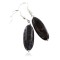 Certified Authentic Navajo .925 Sterling Silver Hooks Natural JASPER Native American Earrings 18054