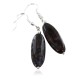 Certified Authentic Navajo .925 Sterling Silver Hooks Natural JASPER Native American Earrings 18054