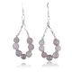 Navajo .925 Sterling Silver Hooks Natural Pink Quartz Earring Native American Earrings 370964332696 Navajo .925 Sterling Silver Hooks Natural Pink Quartz Earring Native American Earrings 370964332696