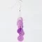 Navajo .925 Sterling Silver Hooks Natural Purple Agate Native American Earrings 390758056775