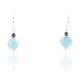 Certified Authentic Navajo .925 Sterling Silver Hooks Natural QUARTZ Native American Earrings 371013601441