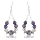 Navajo .925 Sterling Silver Hooks Natural Sugilite Amethyst Earring Native American Earrings 390722893204 Navajo .925 Sterling Silver Hooks Natural Sugilite Amethyst Earring Native American Earrings 390722893204