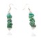 Certified Authentic Navajo .925 Sterling Silver Hooks Natural Turquoise Native American Earrings 18072-57