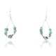 Certified Authentic Navajo .925 Sterling Silver Hooks Natural Turquoise Native American Earrings 371051294270