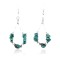 Certified Authentic Navajo .925 Sterling Silver Hooks Natural Turquoise Native American Earrings 371054494253