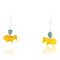 Certified Authentic Navajo .925 Sterling Silver Hooks Natural Turquoise Native American Earrings 390784408126