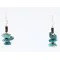 Navajo .925 Sterling Silver Hooks Natural Turquoise Native American Earrings 390813099138 Navajo .925 Sterling Silver Hooks Natural Turquoise Native American Earrings 390813099138