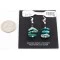 Navajo .925 Sterling Silver Hooks Natural Turquoise Native American Earrings 390813099138 Navajo .925 Sterling Silver Hooks Natural Turquoise Native American Earrings 390813099138