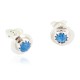 Certified Authentic Navajo .925 Sterling Silver Lapis Native American Stud Earrings 27224 Certified Authentic Navajo .925 Sterling Silver Lapis Native American Stud Earrings 27224