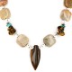 Certified Authentic Navajo .925 Sterling Silver Natural Agate and Tigers Eye Native American Necklace 370978127991 Certified Authentic Navajo .925 Sterling Silver Natural Agate and Tigers Eye Native American Necklace 370978127991