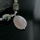 Certified Authentic Navajo .925 Sterling Silver Natural Agate Quartz Turquoise Native American Necklace 15409-29