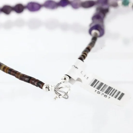 Navajo .925 Sterling Silver Natural Amethyst Turquoise Native American Necklace 370997826237 Navajo .925 Sterling Silver Natural Amethyst Turquoise Native American Necklace 370997826237