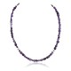 Certified Authentic Navajo .925 Sterling Silver Natural Amethyst Turquoise Native American Necklace 390829981695