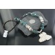 Certified Authentic Navajo .925 Sterling Silver Natural and WHITE Turquoise Native American Necklace 390670249608