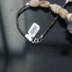 Certified Authentic Navajo .925 Sterling Silver Natural BOULDER Turquoise and Onyx Native American Necklace 15213-20