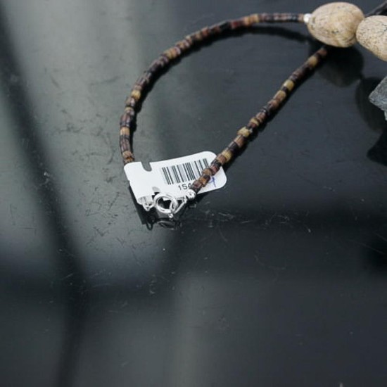 Certified Authentic Navajo .925 Sterling Silver Natural BOULDER Turquoise Native American Necklace 370913654214