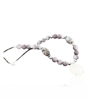 Certified Authentic Navajo .925 Sterling Silver Natural BOULDERTurquoise Agate Native American Necklace 15215-31