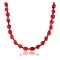Certified Authentic Navajo .925 Sterling Silver Natural Coral 1 strand Native American Necklace 371052409945