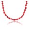 Certified Authentic Navajo .925 Sterling Silver Natural Coral and Heishi Native American Necklace 390834827025