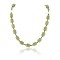 Certified Authentic Navajo .925 Sterling Silver Natural Gaspeite and Bone Native American Necklace 390829624871