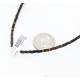 Certified Authentic Navajo .925 Sterling Silver Natural Gaspeite and Mother of Pearl Native American Necklace 390842127072