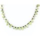 Certified Authentic Navajo .925 Sterling Silver Natural Gaspeite and Traditional Heishi Native American Necklace 390825983413